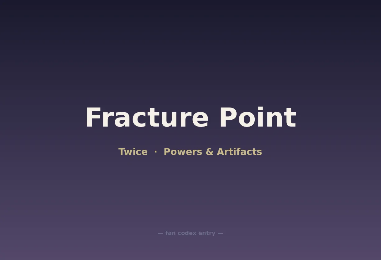 Fracture Point