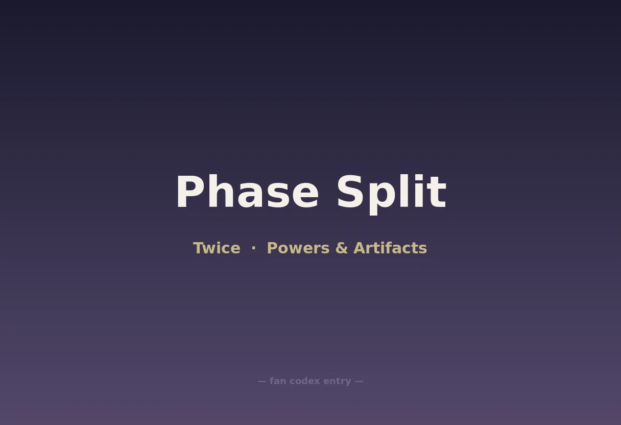 Phase Split